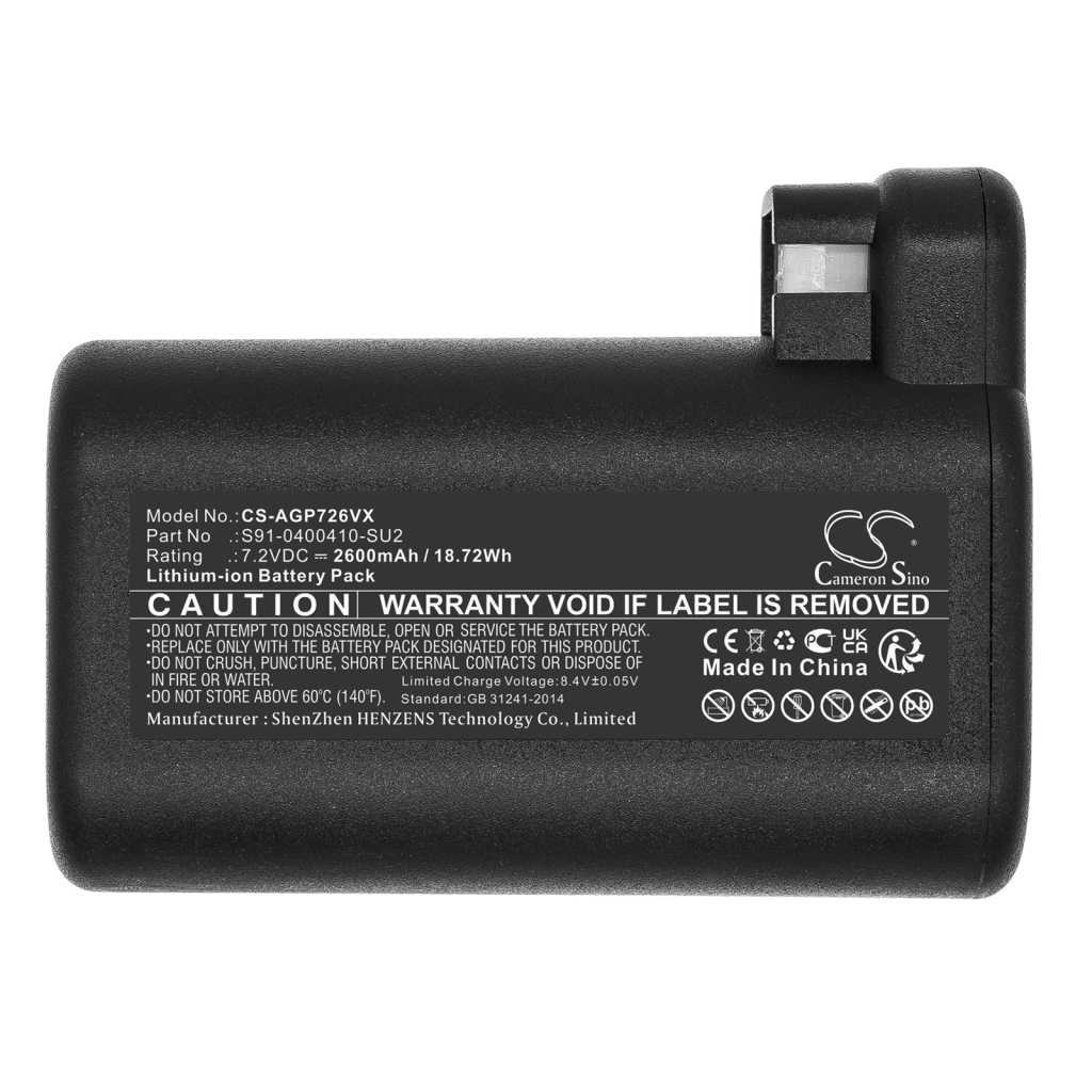 Batterier till dammsugare AEG CS-AGP726VX