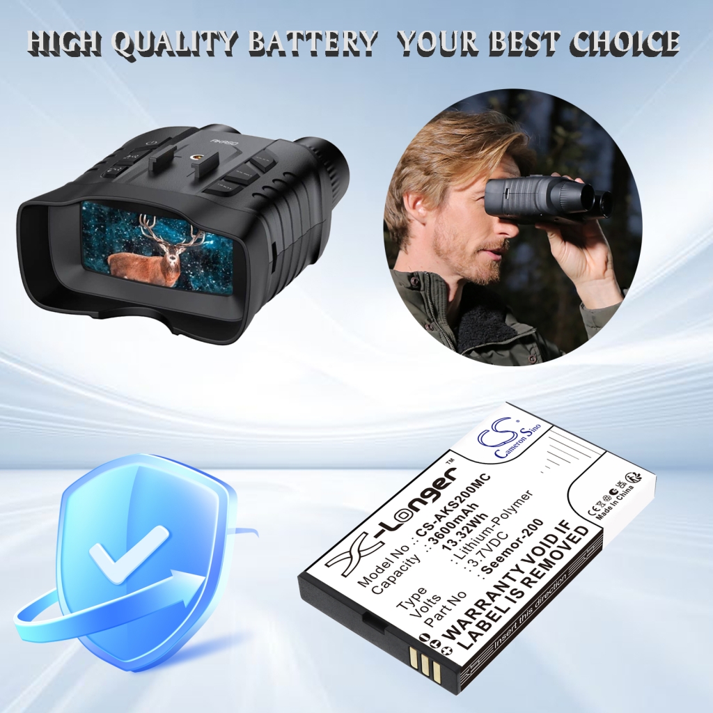 Camera Battery Akaso CS-AKS200MC