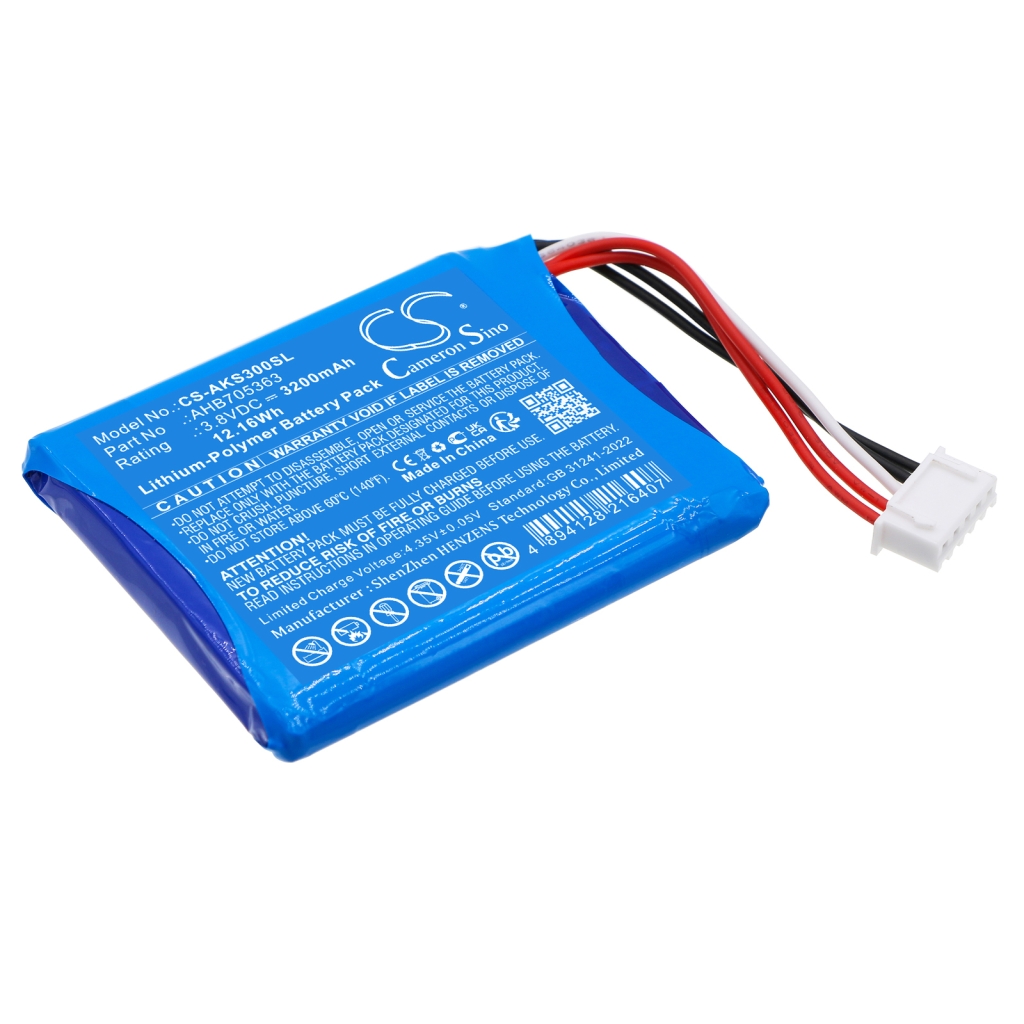 Batterier till högtalare Akg CS-AKS300SL