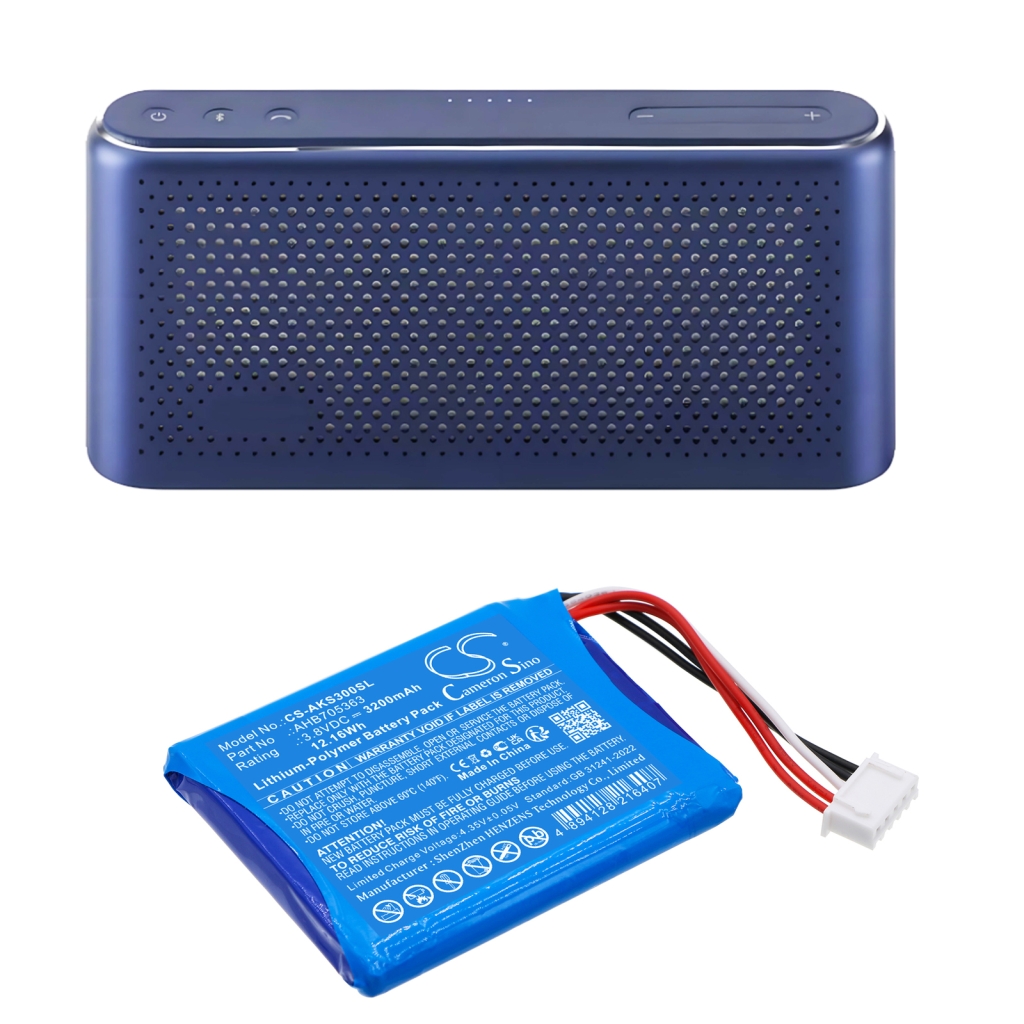 Batterier till högtalare Akg CS-AKS300SL