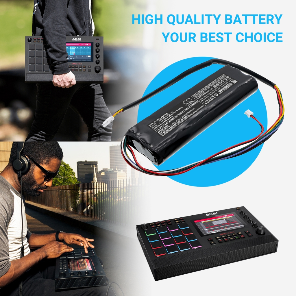 Batterier för förstärkare CS-AKW200XL