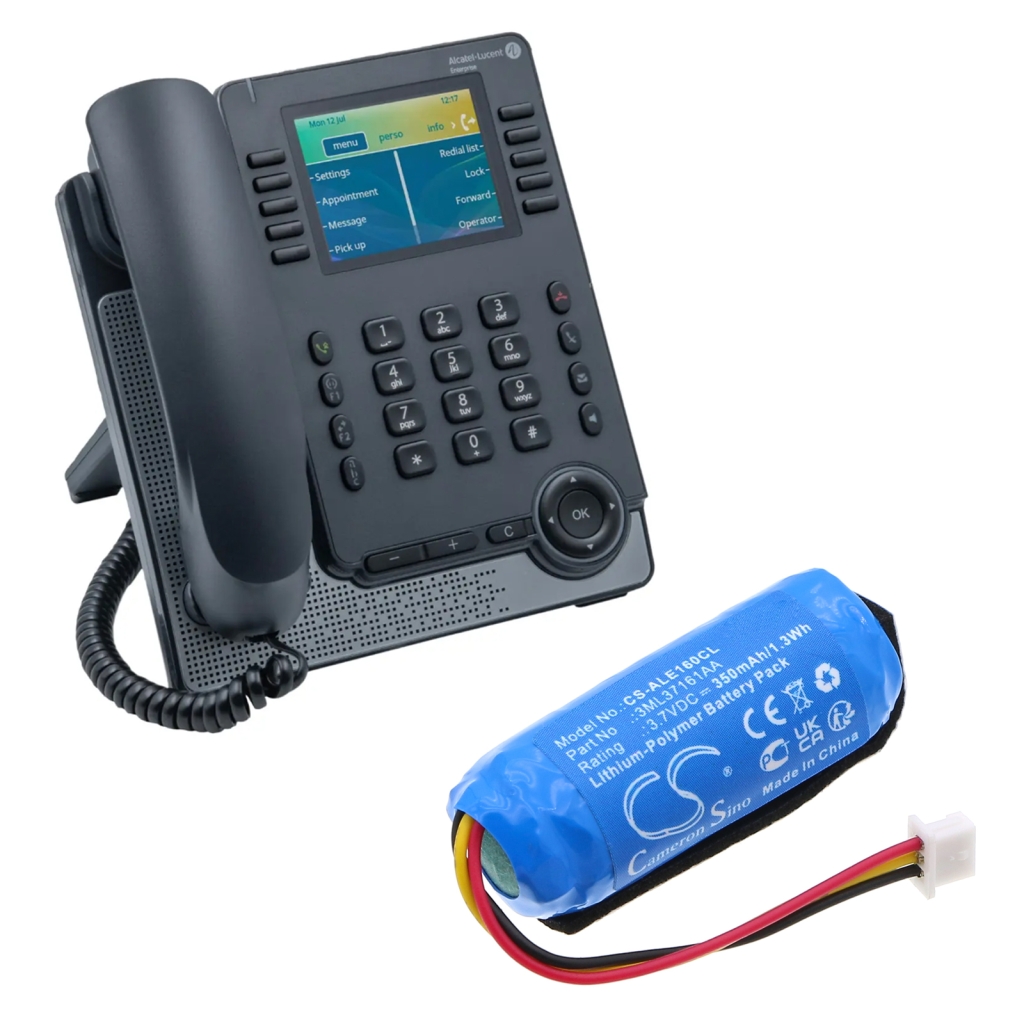 Batterier till trådlösa telefoner Alcatel-lucent CS-ALE160CL