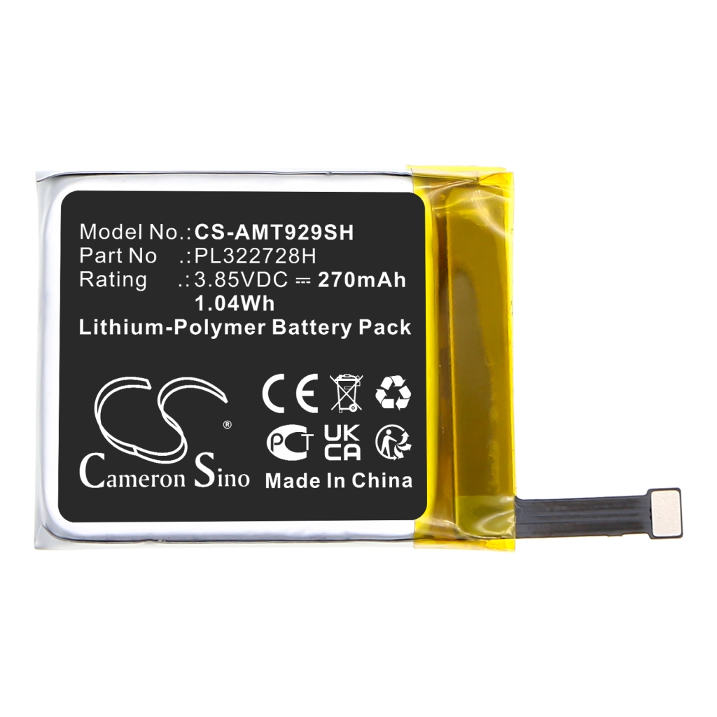Batterier för smarta klockor Amazfit CS-AMT929SH
