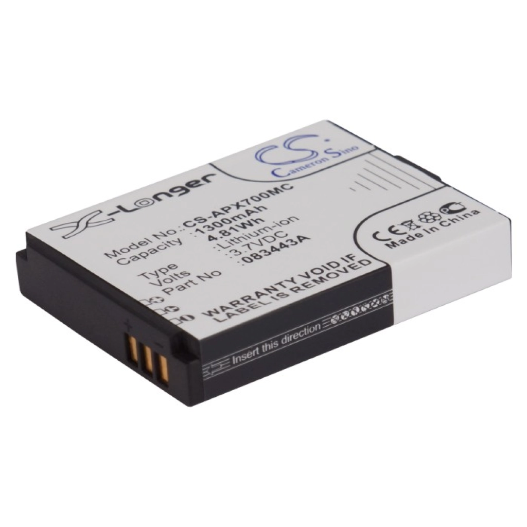 Kamerabatterier Actionpro X7