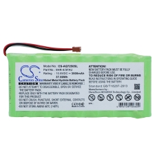 Kompatibel batteribyte för Ando 9HR-4/3FAU