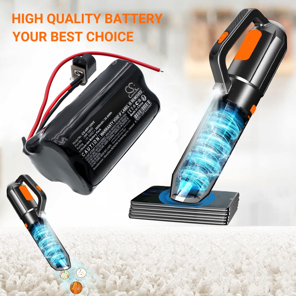 Batterier till dammsugare Arory CS-ARY120VX