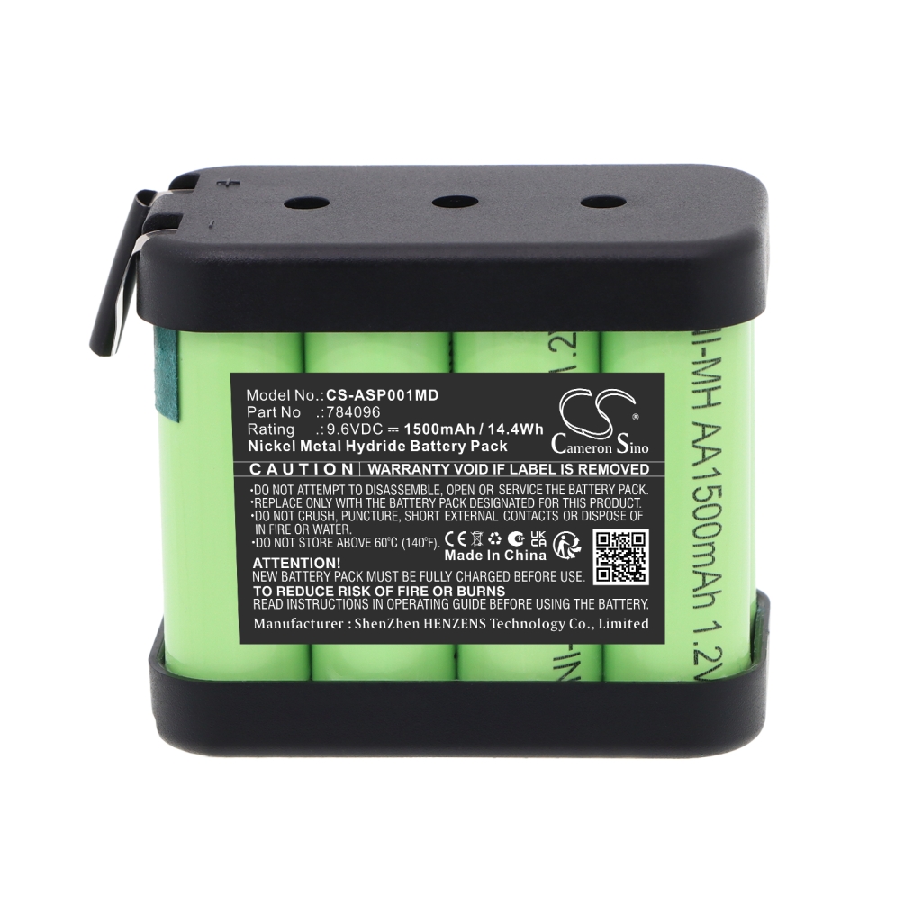 Battery compatible with Ascor CS-ASP001MD