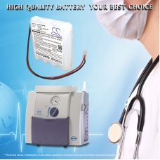 Kompatibel batteribyte för Atmos 110607-O,313.0053.0