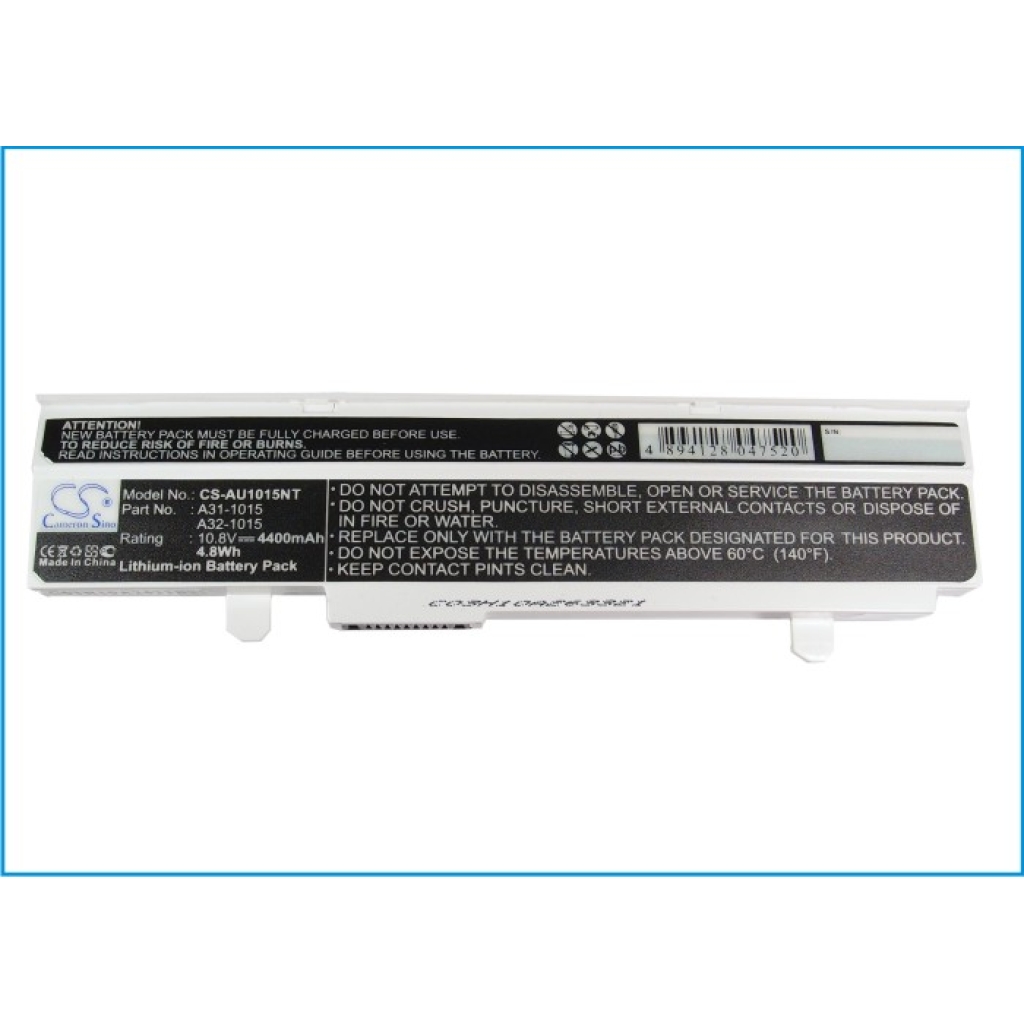 Batterier till bärbara datorer Asus Eee PC 1015PED