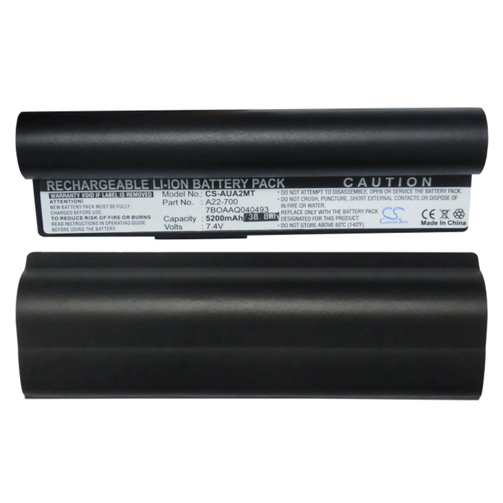 Batterier till bärbara datorer Asus Eee PC 701
