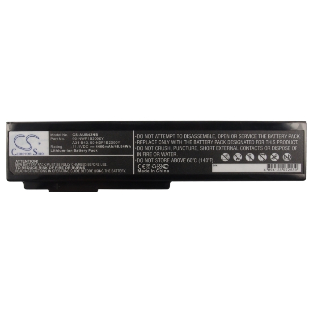 Batterier till bärbara datorer Asus CS-AUB43NB