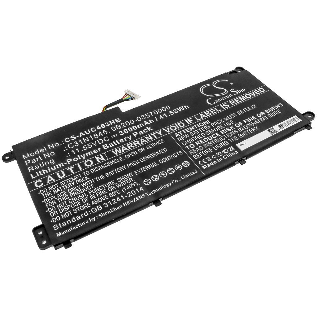 Batterier till bärbara datorer Asus CS-AUC463NB