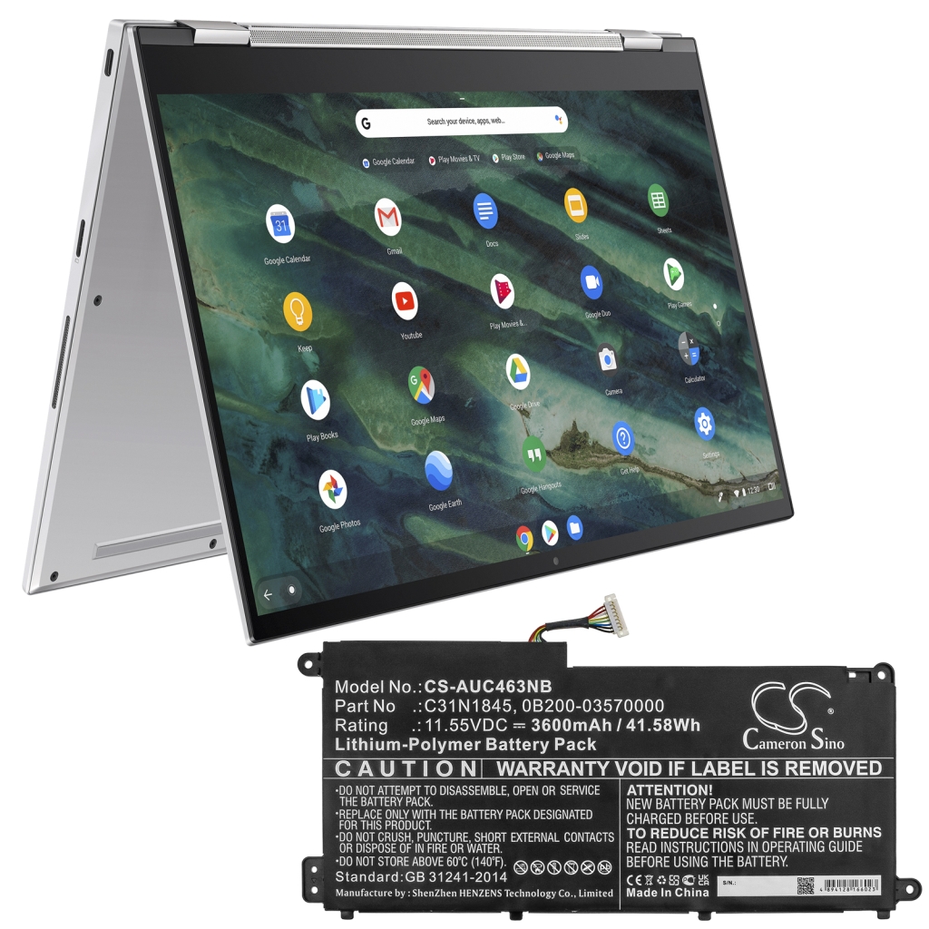 Batterier till bärbara datorer Asus CS-AUC463NB