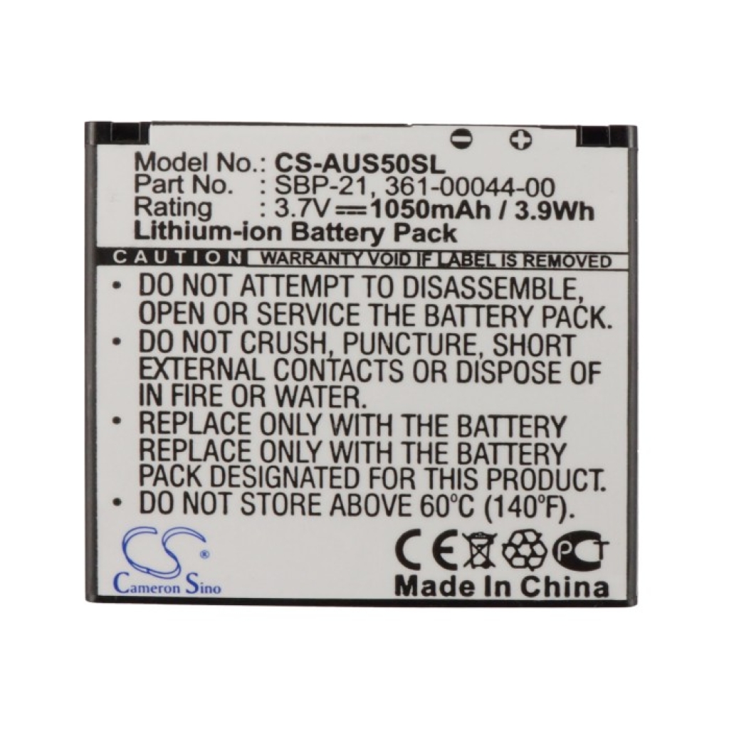 Batteri kompatibel med Garmin-Asus CS-AUS50SL