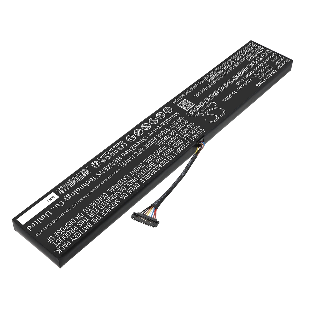 Batterier till bärbara datorer Asus CS-AUX231NB