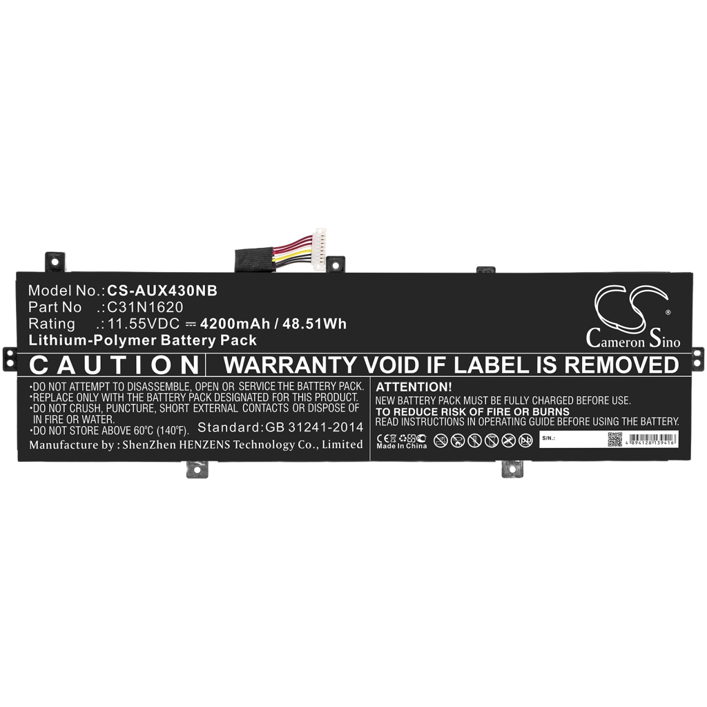 Notebook battery Asus ZenBook UX430UA-GV266R