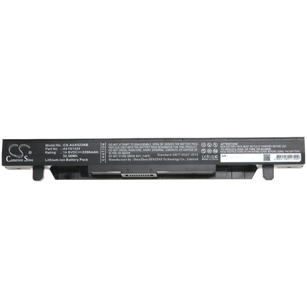 Compatible battery replacement for Asus A41N1424