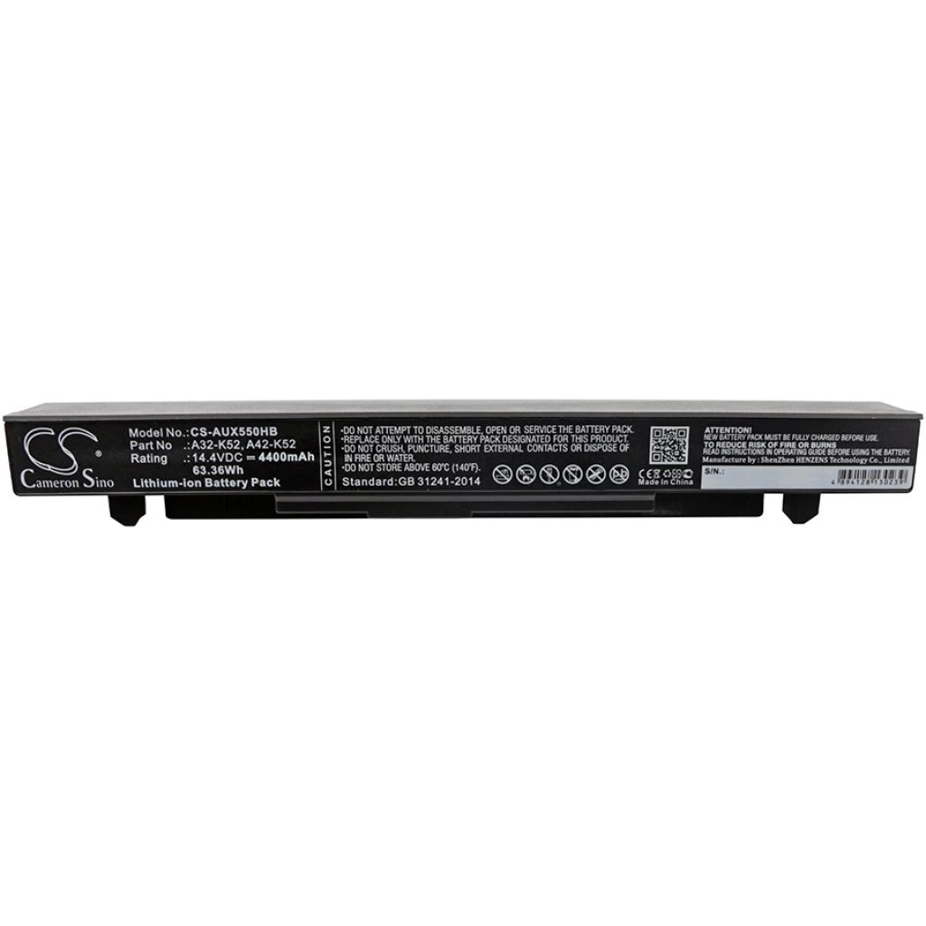 Batterier till bärbara datorer Asus F550C