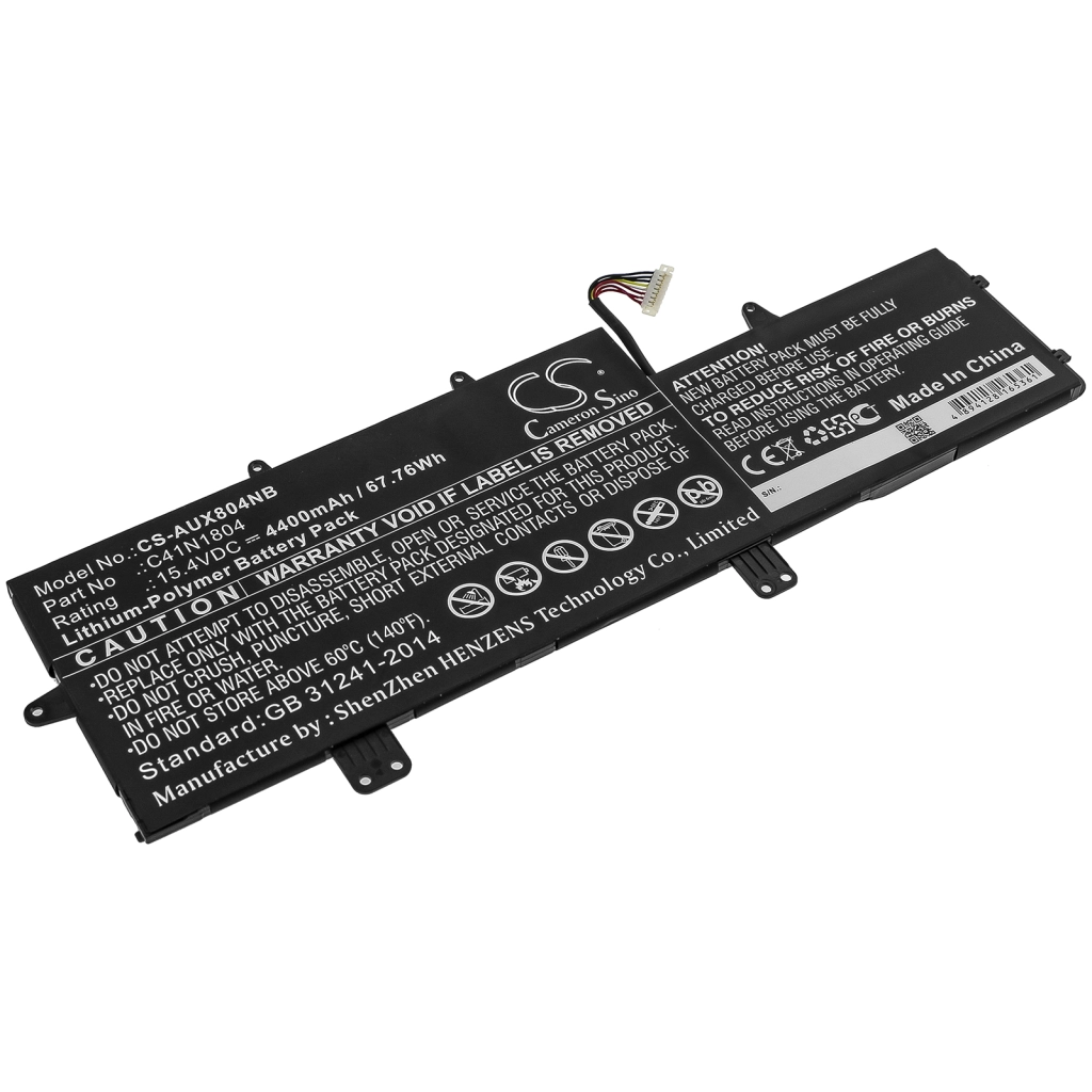 Batterier till bärbara datorer Asus CS-AUX804NB