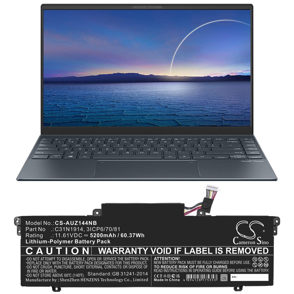 Notebook battery Asus ZenBook 14 UX435EA-A5049R