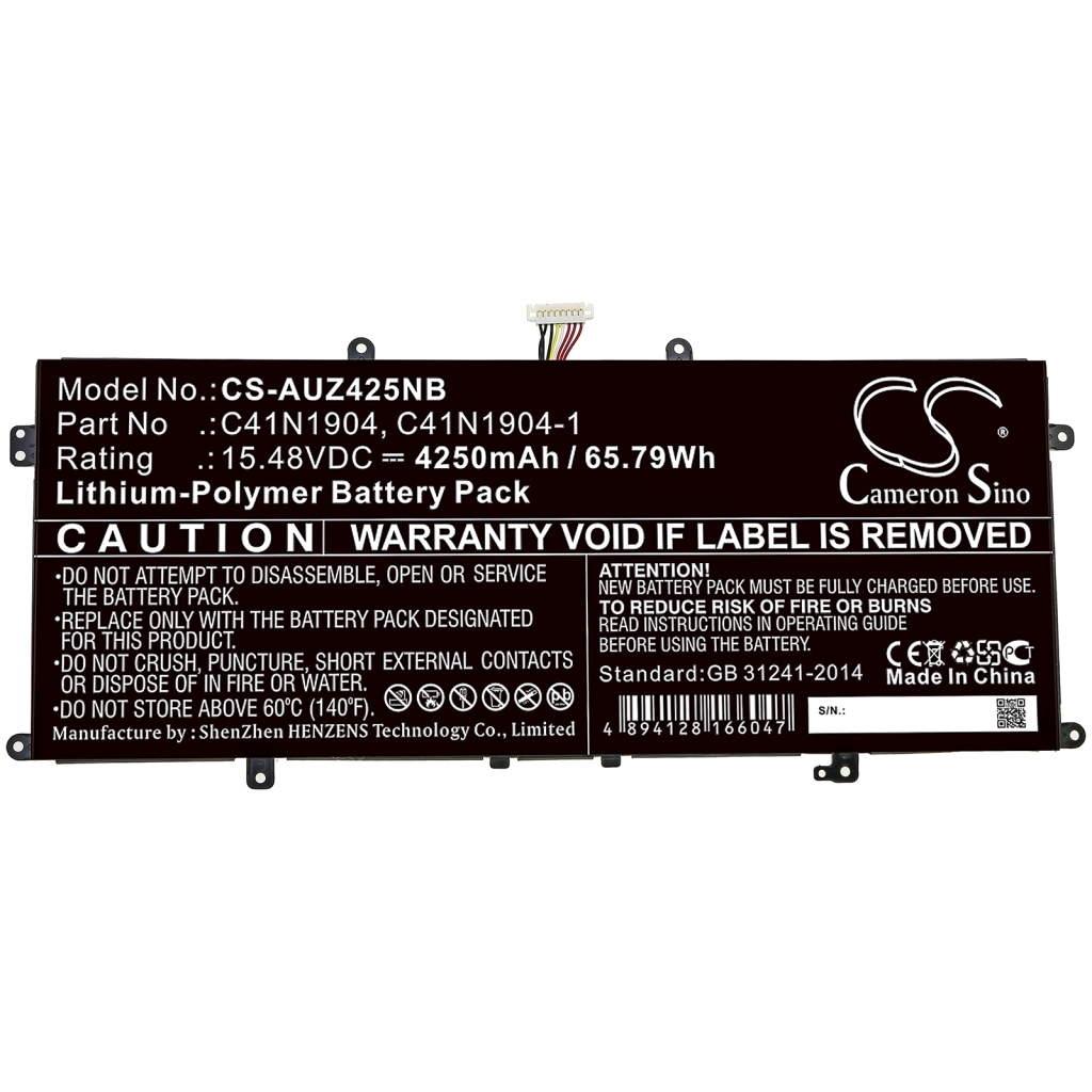 Notebook battery Asus ZenBook S UX391UA-ET012T
