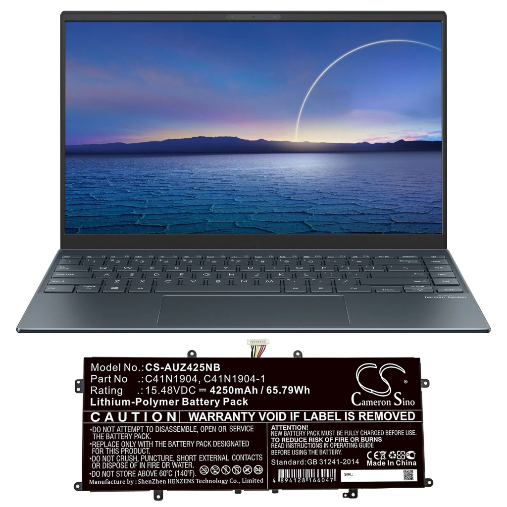Notebook battery Asus ZenBook S UX391UA-ET012T