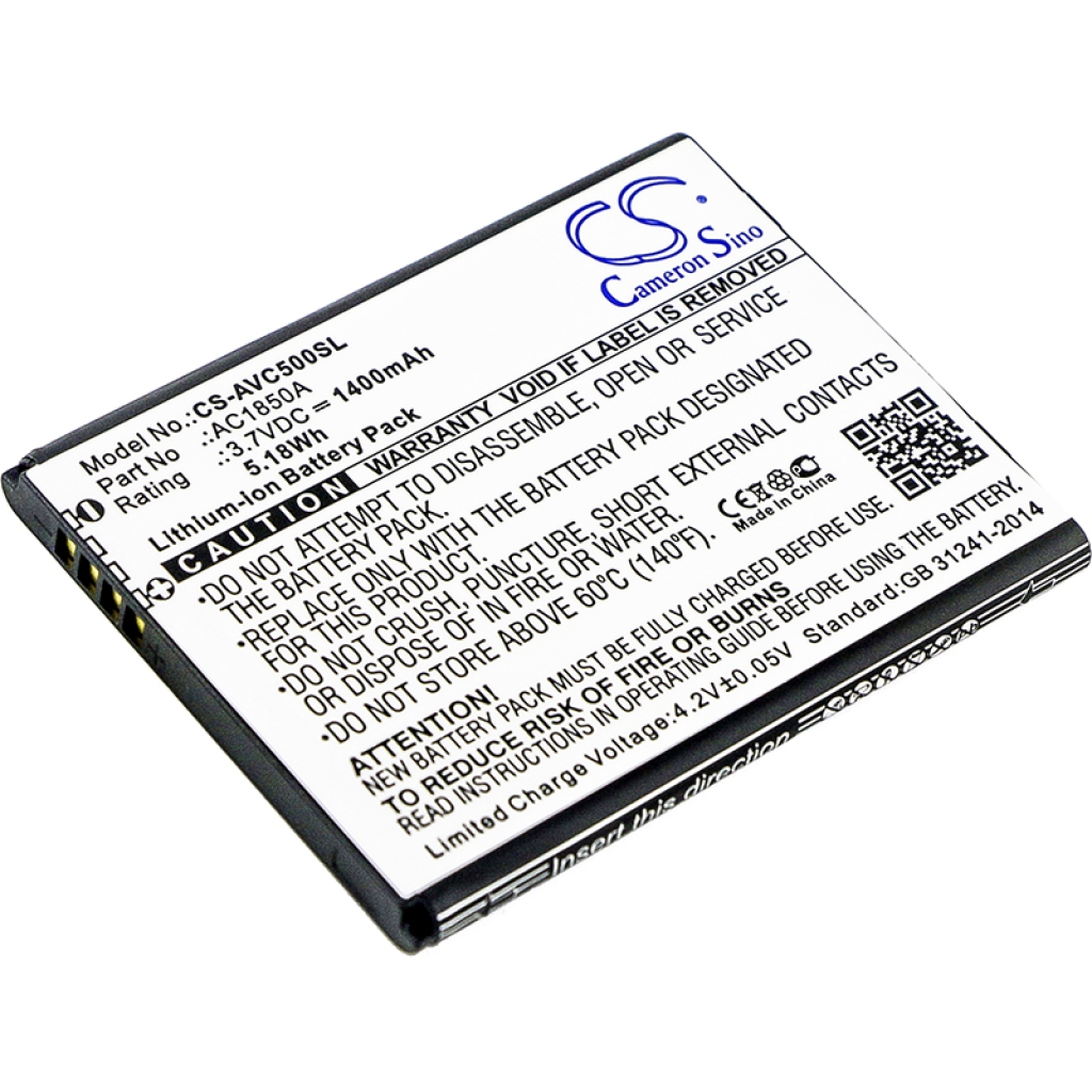 Batteries Mobile Phone Battery CS-AVC500SL
