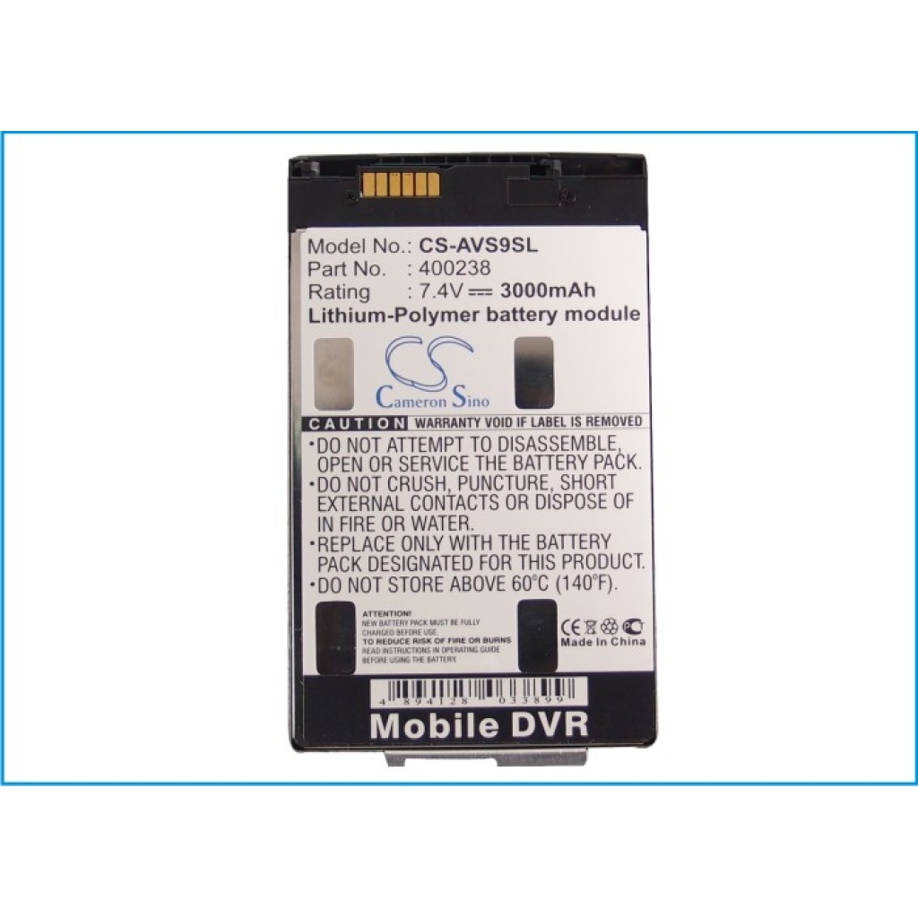 Batteri kompatibel med Archos CS-AVS9SL