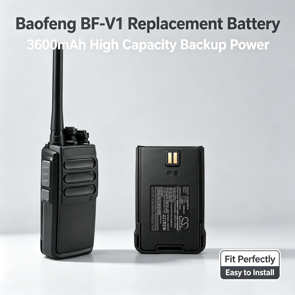 Batteries compatible with Baofeng BF-868 Plus CS-BAF590TW