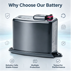 Kompatibel batteribyte för BOSCH 12025750,6010 0002 677 120,BCR1,BSR1,VBSRXSPO