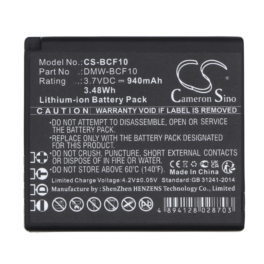 Camera Battery Panasonic Lumix DMC-FS15S