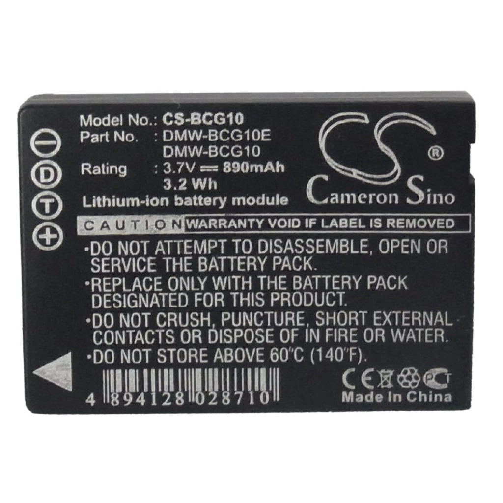 Camera Battery Panasonic Lumix DMC-ZS8S