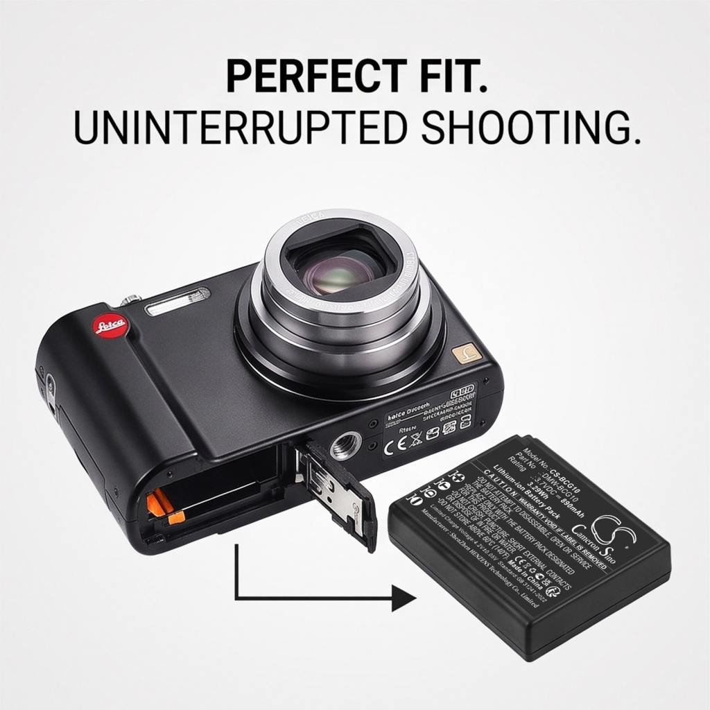 Batteri kompatibel med LEICA Panasonic CS-BCG10