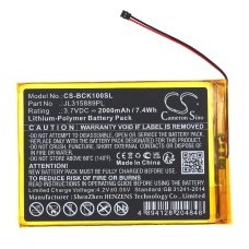 Kompatibel batteribyte för Bookeen JL315889PL