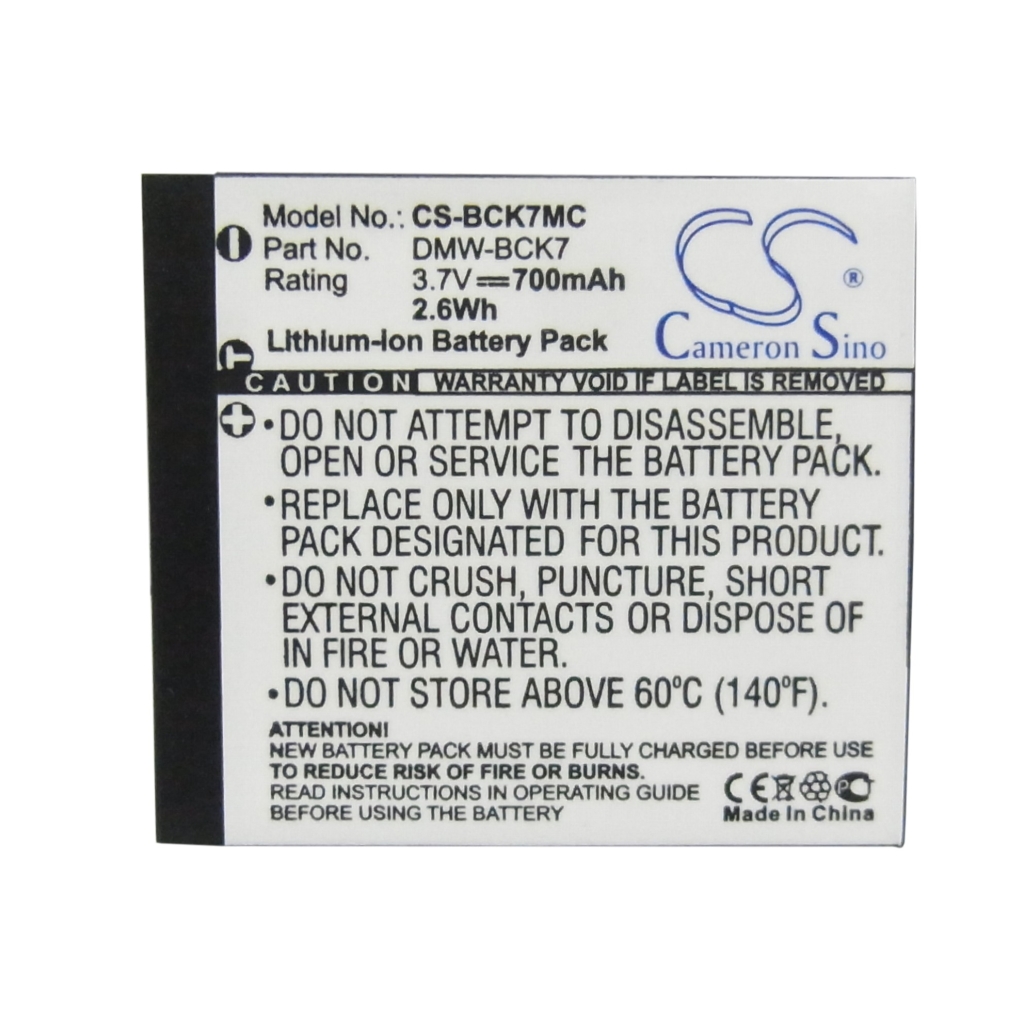 Camera Battery Panasonic Lumix DMC-SZ1A
