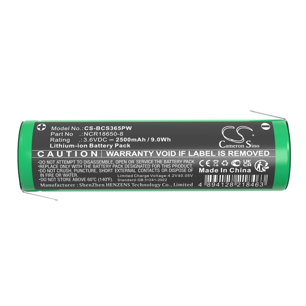 Industriella batterier Black & decker CS-BCS365PW