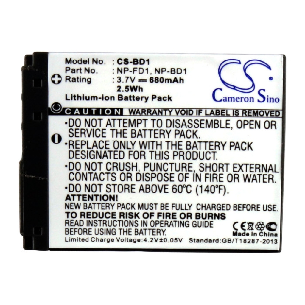 Camera Battery Sony Cyber-shot DSC-T77