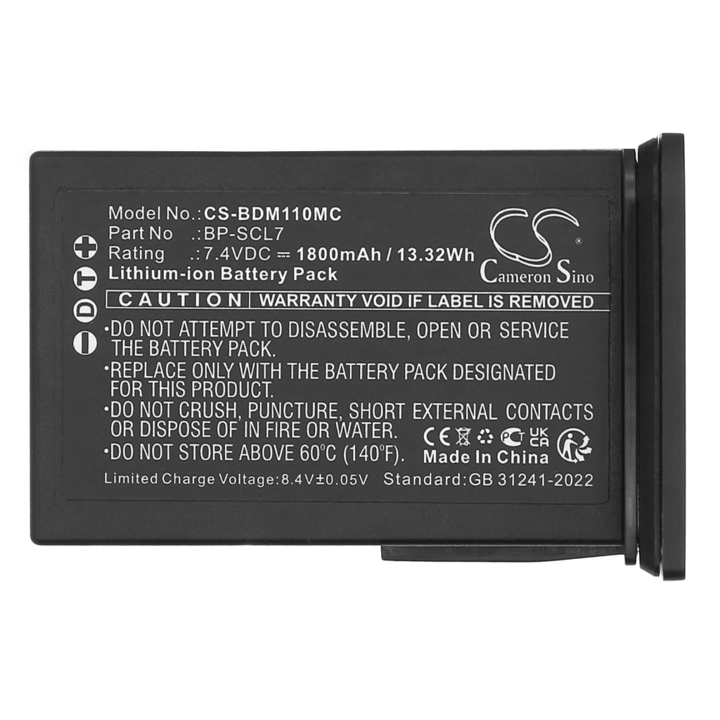 Kamerabatterier LEICA CS-BDM110MC