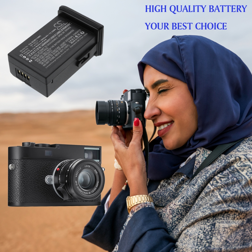 Kamerabatterier LEICA CS-BDM110MC