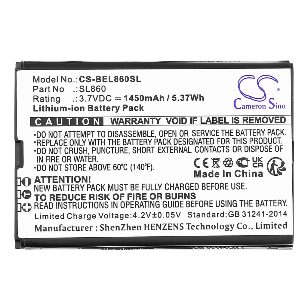 Batteries Mobile Phone Battery CS-BEL860SL
