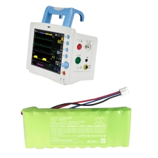 Kompatibel batteribyte för Bionet BM-BAT-3,GP220AAH10BMXZ,GPRHC222N000