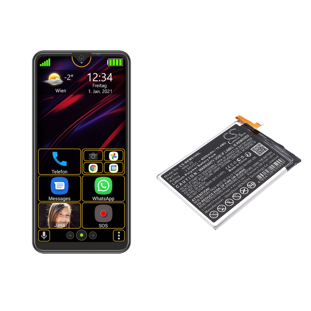Battery Replaces M6s-20