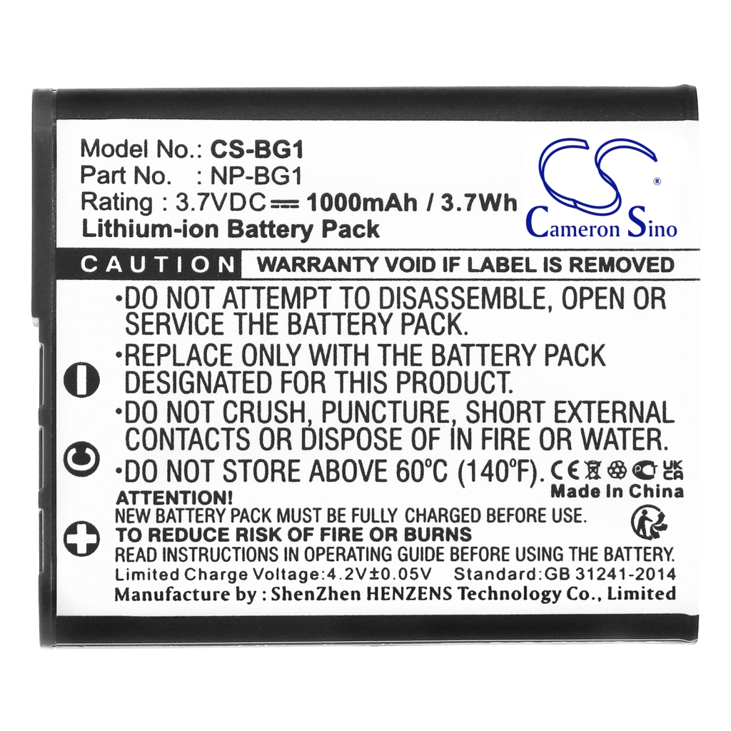 Camera Battery Sony Cyber-shot DSC-W55