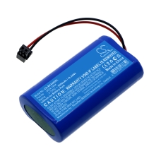 Kompatibel batteribyte för Bacharach 0024-1664