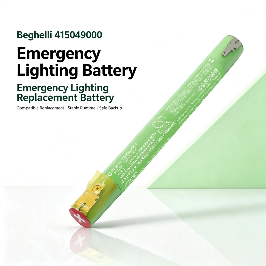 Battery compatible with Beghelli
