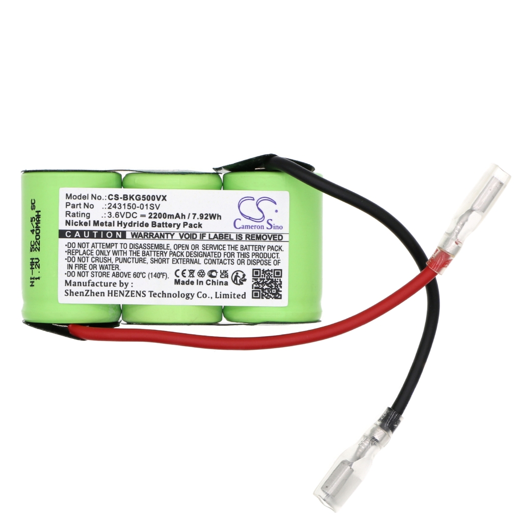 Batterier till dammsugare Black&decker CS-BKG500VX