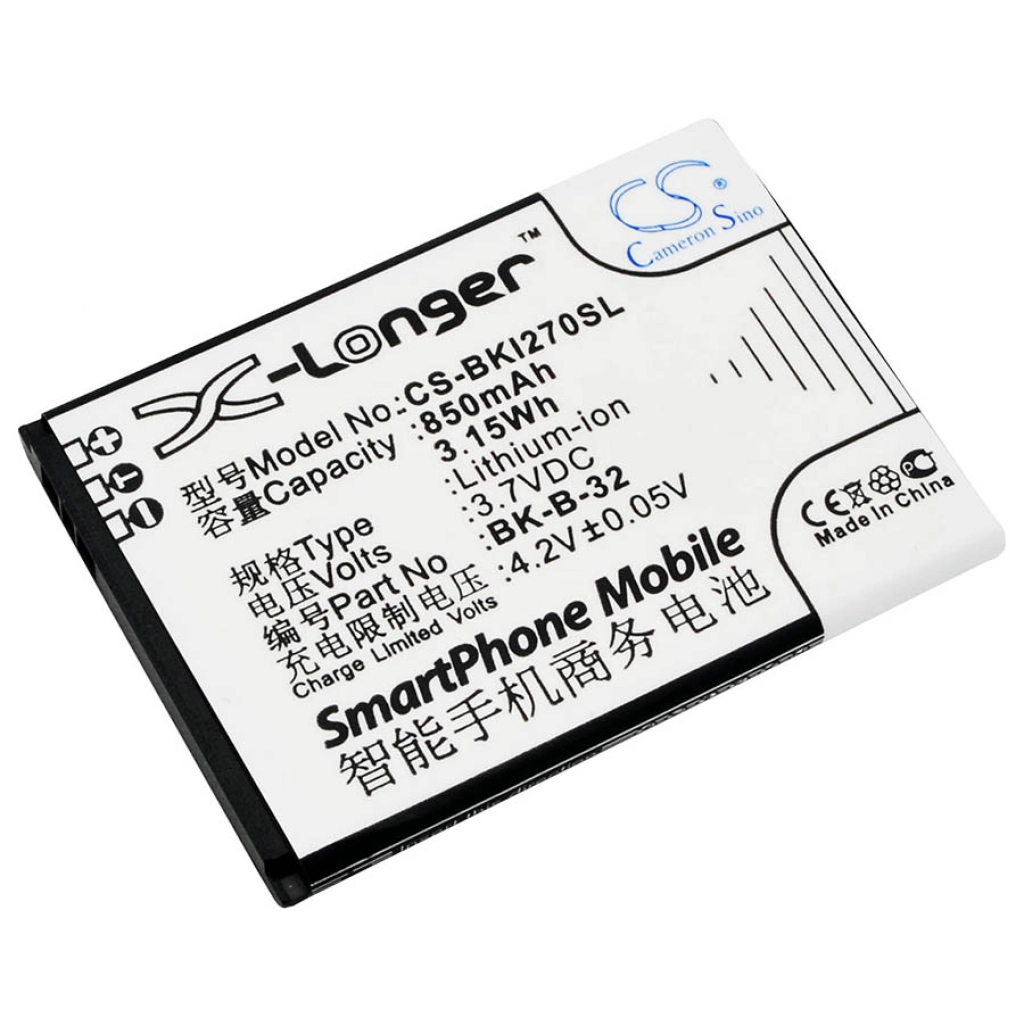 Batterier till mobiltelefoner BBK CS-BKI270SL