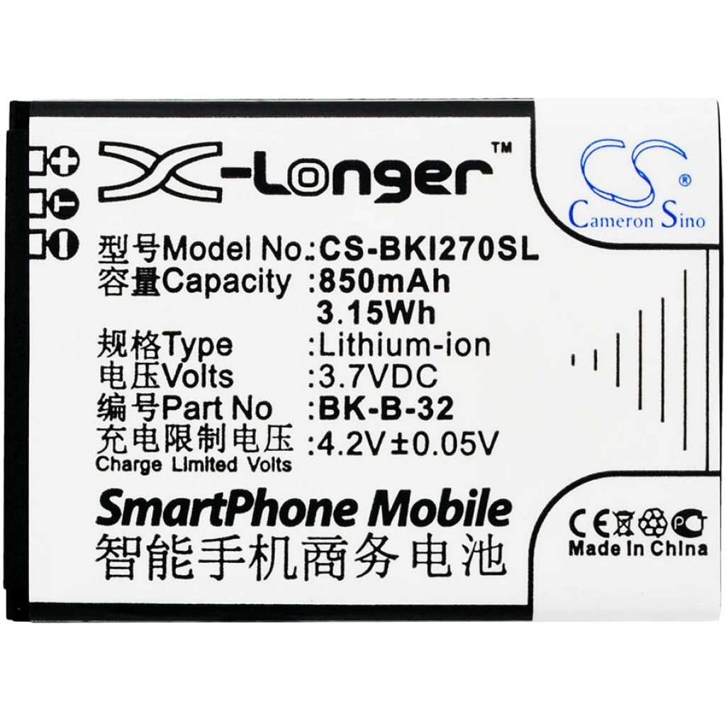 Batteries Mobile Phone Battery CS-BKI270SL