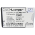 Cameron Sino CS-BKI536SL X-Longer Li-ion battery 3.7V 800mAh, flat front label view