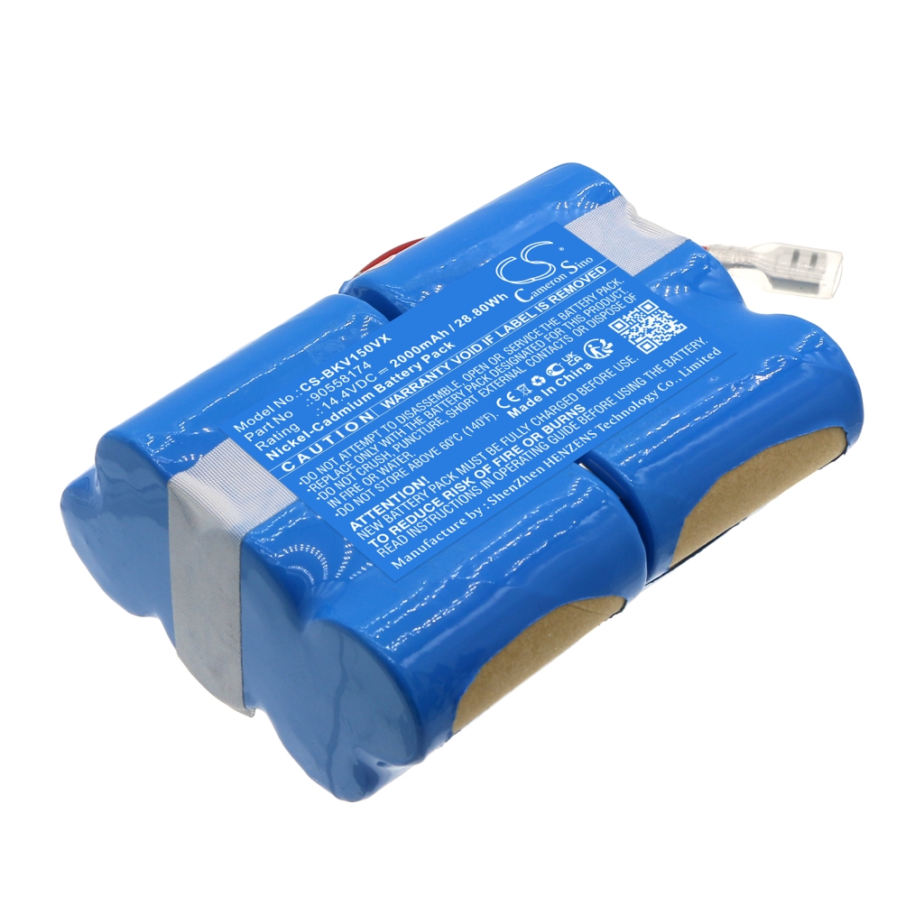 Batterier till dammsugare Black&decker CS-BKV150VX